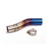 parti di scarico Di Scarico Moto Mid Link Pipe 51mm Slip On Per S&uzuki GSXR 600 750 K8 K9 L1 GSXR750 GSXR600 2008-2010(Type A)
