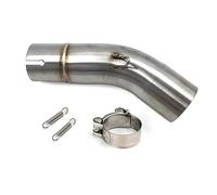 parti di scarico Di Scarico Tubo Di Collegamento Centrale In Acciaio Inossidabile 51mm Slip On Parti Del Motociclo Per S&uzuki GSXR 600 750 K11 2011-2015
