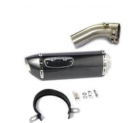 parti di scarico Silenziatore Per Tubo Di Scarico Moto Completo In Fibra Di Carbonio Slip-on Per ZX4R ZX4RR 2023(Style D)