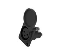 Parti di scooter elettrici Adattatore for porta di ricarica della batteria a 3 pin con coperchio protettivo compatibile con la sedia a rotelle elettrica for scooter elettrico Innuovo(Light green)