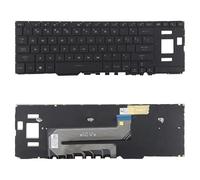 Parti di sostituzione del laptop per PC US Version Backlit Laptop Keyboard for ASUS ROG Zephyrus Duo 15 inch GX550L GX550 GX550LXS GX550LWS GX551 GX551Q Accessori