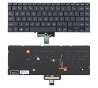 Parti di sostituzione del laptop per PC US Version Backlit Laptop Keyboard for ASUS ZenBook 14 ux435 ux435egl ux435e u4800egl Accessori