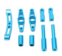 Parti di sterzo RC Servo Servo monti Accessori di aggiornamento in lega di alluminio ad alta stabilità leggera durevole per tt01 blu 19x6mm 7pcs