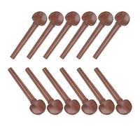 Parti di Violino 12 Pcs Tuning Pioli Violino Peg Violino In Legno Corda Ebano Accessori Strumento Basso Di Ricambio Ukulele Dispositivo Chitarra Legno Giuggiola accessori per violino