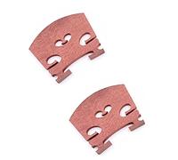 Parti di Violino 2 Pezzi Di Importazione Di Grado 1 Naturale Puro Ebano/palissandro 4/4 Ponti Per Violino, Accessori Per Violino Di Alta Qualità Raccordi accessori per violino (Color : 01)