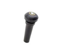 Parti di violino 20 pezzi nuovi perni terminali per violino in ebano nero misura 4/4 accessori