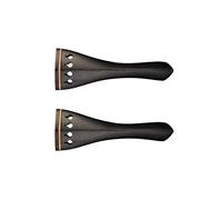 Parti di Violino 2PCS Hill Style Ebano Violino Cordiera 4/4 Violino Violino Ricambi Accessori Fit For Acoustic Violino Violino Concerto Violino accessori per violino