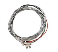 Parti di Violino 4/4 3/4 1/2 1/4 1/8 Contrabbasso Violino Punture GDAE Acciaio Inossidabile Con Cupronichel Ball End Corde Contrabbasso Per Le Prestazioni accessori per violino (Color : 1/2)