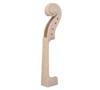 Parti di violino in acero intagliate a mano per il manico misura 4/4