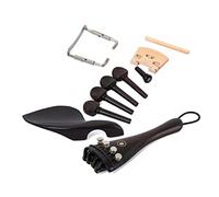 Parti di Violino Ricambi Violino Ebano Vite Perno Mentoniera Kit Accessori Completo accessori per violino