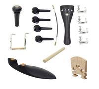 Parti di Violino Set Completa per 4/4 Violini 15pcs in 1 Pacchetto Sostituzione Pacchetto di Violino Fai -da -te Strumento di Cucchiaio p