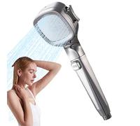 Parti doccia ad alta pressione - Punti doccia ad alta pressione, soffione doccia a pressione | 4 modalità di acqua-pista doccia a pressione di risparmio, a mano per pulire i bagni