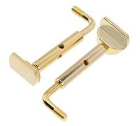 Parti e accessori per violino Viti Per Mentoniera In Ottone Violino Supporto Metallico Stabile Accessori Di Ricambio Il Fissaggio Confortevole
