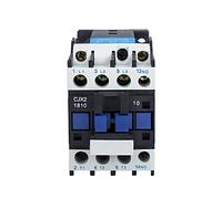 Parti e ricambi Contattore CJX2-1810 LC1 Contattori CA 18a 3 fasi 3 poli Nessuna tensione Tensione 38 0V 220V 110V 36V 24V 50/60 Hz Montaggio su guida Din 3p+1no Normalmente aperto Elettrico industria
