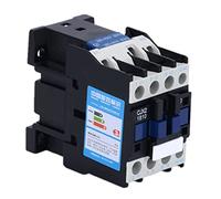 Parti e ricambi Contattore CJX2-1810 LC1 Contattori CA 18a 3 fasi 3 poli Nessuna tensione Tensione 38 0V 220V 110V 36V 24V 50/60 Hz Montaggio su guida Din 3p+1no Normalmente aperto Elettrico industria