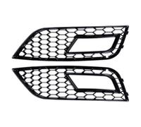 Parti fendinebbia Per A4 B8.5 2013 2014 2015 2016 Paraurti Anteriore Inferiore Sotto Il Coperchio Faro Fendinebbia Griglia Copertura Cornice A Nido D'ape Stile RS4(Black A)