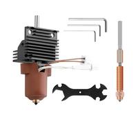 Parti for stampante 3D for K1C K1 Max Hotend Kit blocco riscaldante in ceramica a scambio rapido Ugello da 0,4 0,6 0,8 mm Stampa ad alto flusso(Package 4)