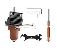 Parti for stampante 3D for K1C K1 Max Hotend Kit blocco riscaldante in ceramica a scambio rapido Ugello da 0,4 0,6 0,8 mm Stampa ad alto flusso(Package 2)