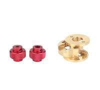 Parti for stampante 3D Giunto rigido Giunto for albero in lega di alluminio Asse Z Motore passo-passo Vite di sollevamento manuale zigrinata Dado 5x8mm(2xCoupler 1x16 Nut)