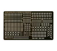 Parti Fotoincise For Aerei Da Trasporto Della Marina Degli Stati Uniti In Scala 1/700 (F4U, TBF, SB2C, F6F) - Kit Di Aggiornamento For Modelli Di Aeromobili