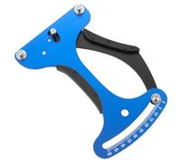 Parti Generali Strumento Correzione Raggi Per Auto RC Bicicletta Misuratore Tensione Raggi Indicatore Affidabile CNC Per Ruote Pedale A Ruota Libera Della Catena Raggi RC Strumento Smontaggio(Blue)