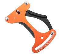 Parti Generali Strumento Correzione Raggi Per Auto RC Bicicletta Misuratore Tensione Raggi Indicatore Affidabile CNC Per Ruote Pedale A Ruota Libera Della Catena Raggi RC Strumento Smontaggio(Orange)