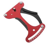 Parti Generali Strumento Correzione Raggi Per Auto RC Bicicletta Misuratore Tensione Raggi Indicatore Affidabile CNC Per Ruote Pedale A Ruota Libera Della Catena Raggi RC Strumento Smontaggio(Red)