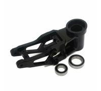 Parti Giocattoli RC Per Losi Promoto MX PM-MX SM LOS261012 1/4 Supporto Servo Anteriore In Alluminio Con Cuscinetti Ricambi Per Auto Cingolate RC(Black)