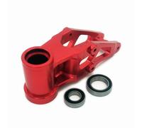Parti Giocattoli RC Per Losi Promoto MX PM-MX SM LOS261012 1/4 Supporto Servo Anteriore In Alluminio Con Cuscinetti Ricambi Per Auto Cingolate RC(Red)