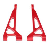 Parti Giocattoli RC Per Mjx Per Hyper Go 16207 16208 16209 16210 H16 1/16 Bracci Di Sospensione Superiori Posteriori In Metallo RC Car Posteriore Parti Di Bracci Oscillanti(Red)