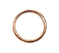 parti Guarnizione for tubo di scarico in rame placcato for motocicletta, 38,8 * 46,5 * 4, adatta for Hon CX500/C/E 1977-1986 CX650 C/E 1983-1984 XL250 K 1975-1978(1pc)