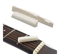 Parti in Osso per Chitarra,Ponte in Osso per Chitarra,Parti in Osso per Chitarra Classica Folk a 6 Corde,Dado Sella per Chitarra,Sella per Chitarra Acustica,Accessori per Chitarra