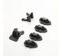 Parti in TPU stampate in 3D compatibili con la base di montaggio del motore del supporto della fotocamera per telaio drone Mark4 HD 5 6 7 8 9 pollici(Black)