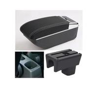 Parti Interne Accessori Auto Per Suzuki Per Swift 2006 05-24 Box Bracciolo Box Portaoggetti Per Bracciolo Auto(B3 white line NO USB)