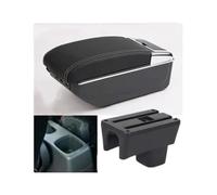 Parti Interne Accessori Auto Per Suzuki Per Swift 2006 05-24 Box Bracciolo Box Portaoggetti Per Bracciolo Auto(D2 black line 7USB)