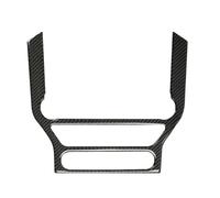 Parti Interne Auto Per Ford Per Mustang GT 2015-2021 Adesivo Decorativo Per Cornice Della Console Multimediale Con Navigatore GPS In Fibra Di Carbonio CLVCCZTZGW(Style B(Black))
