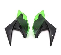 parti Kit Alettone Fisso Per Spoiler Laterale Per Moto, Alettone Fisso Per Carenatura Per Per Z900 2020-2021(Green)