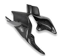 parti Kit Carenatura Posteriore Con Alette Aerodinamiche In Fibra Di Carbonio, Coprisella Posteriore Per D&ucati Per Panigale V4 V4S V4R V4SP 2018-2024(Plain Gloss D)