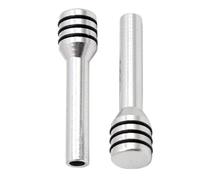 Parti La Modifica Dell'auto Compatibile Con Chevy Per Cruze Per Aveo Per Lacetti 2 Pz Auto Asta Di Bloccaggio Della Porta Perni Di Blocco Perno Di Blocco Vite Manopola(Silver)
