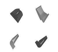 Parti Laterali Ripiano Bottiglie per Ariston Hotpoint MBL 2033 C Frigo