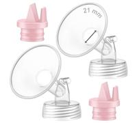 Parti Maymom compatibili con Spectra/Ameda Luna, Synergy Gold; include tettarella larga 21 mm (2° gen.) e valvola rosa. Sostituisce Spectra S1/S2; non parti originali.