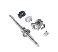 Parti meccaniche con vite a sfere e dado Kit guide lineari HGR20 da 200-1000 mm 2 pezzi Guide + 4 HGW20CC cursori + 1 pezzo SFU2005 vite a ricircolo di sfere(900mm)