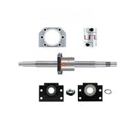 Parti meccaniche con vite a sfere e dado Set di viti a sfere SFU1610 con lavorazione terminale del dado a supporto BK12/BF12 + portadado + giunto(200)