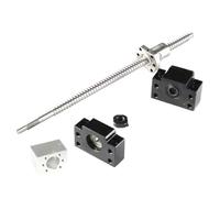 Parti meccaniche con vite a sfere e dado SFU1204 Vite a sfere Lunghezza 250-1000 mm Flangia singola Chiocciola BF/BK10 + Alloggiamento(450mm)