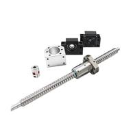 Parti meccaniche con vite a sfere e dado Vite a sfere SFU1604 Set vite rullata C7 con flangia singola estremità del dado lavorata + BK/BF12 alloggiamento giunto(1100mm)