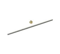 Parti meccaniche con vite a sfere e dado Vite di comando T5 Passo 1 mm Lunghezza 100 700 Con dado in ottone(200mm)