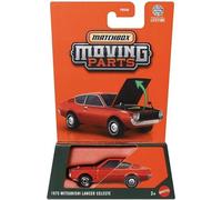 Parti mobili Matchbox 1975 Mitsubishi Lancer Celeste [Rosso] 43/50, Scala 1:64 Veicolo pressofuso