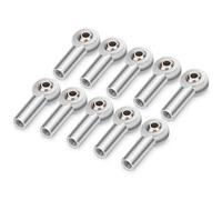 Parti Modellini RC Per Axial Per SCX10 II D90 D110 Per Tamiya CC01 1/10 Giunto Sferico Terminale Del Tirante Collegamento In Metallo M3/M4 Per Auto RC, Barca, Aeroplano, Parti Fai Da Te(M4 15)