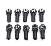 Parti Modellini RC Per Axial Per SCX10 Per Wraith 10 Pezzi Ricambio Plastica Barra Collegamento Dello Sterzo Con Testa Sferica M3 Giunto Terminale 1/10 RC Modello Auto Parti Aggiornamento