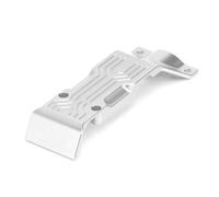 Parti Modellini RC Per Traxxas 1/10 Per E-Revo Per VXL 2.0 86086-4#8637 Anteriore 2 Pezzi Posteriore 1 Pezzo Piastra Paramotore Protezione Telaio RC Auto Aggiornamento Auto(Silver,Rear)